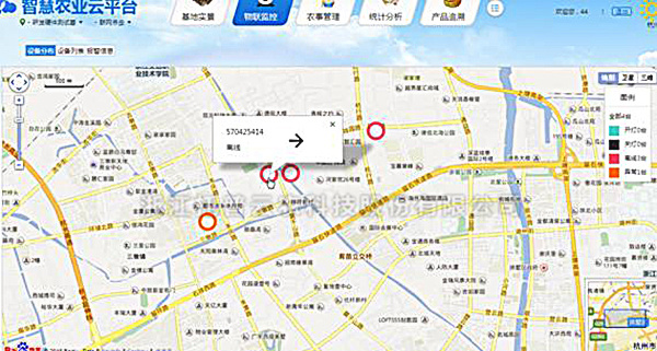 园区GIS地图展示安装的茶园杀虫灯 园区GIS地图展示安装的茶园杀虫灯